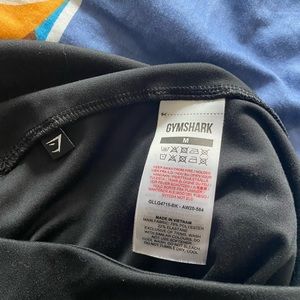 Gymshark training 7/8 leggings in black.